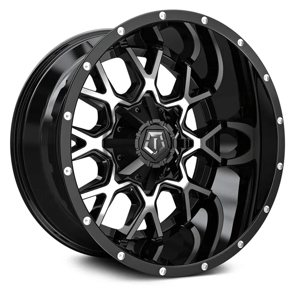 TIS 549MB Wheel 20x9 5x5.5 (5x139.7) 5x150 Black Machined 18mm