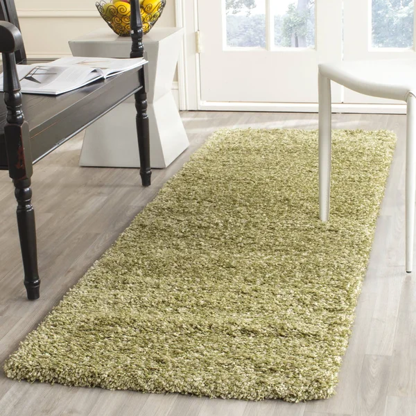 Safavieh California Shag SG151-5252 6&7x22 x 9&6x22 Green Rug