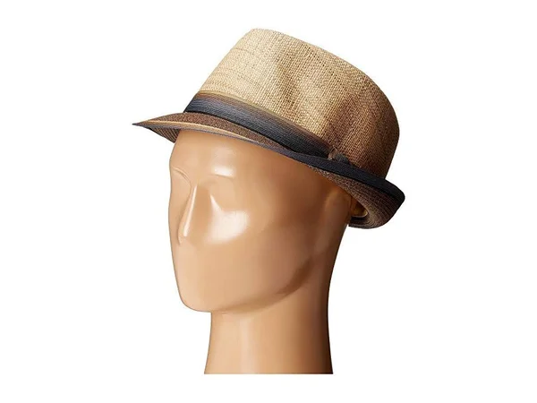Scala Havana - Straw Fedora Hat - MS192-BRN4-IH