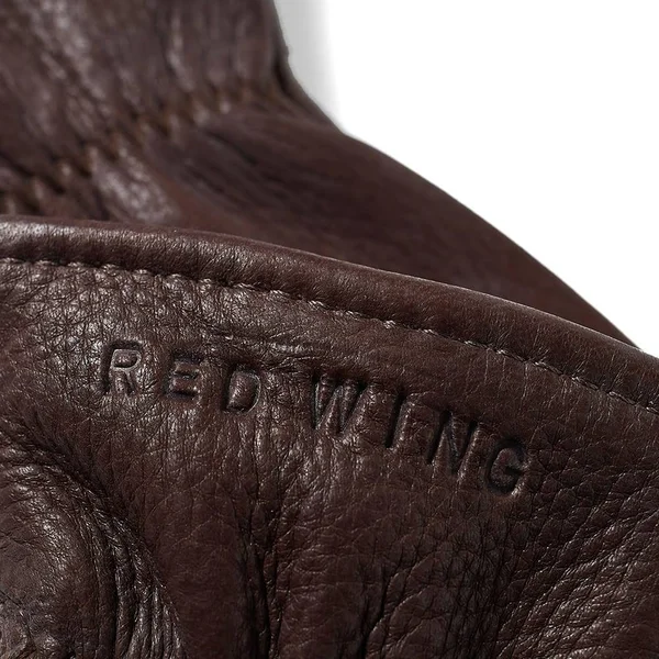 Red Wing Heritage Lined Leather Gloves, Nutmeg Buckskin