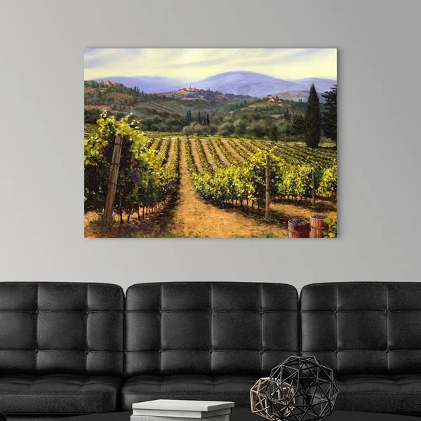 Tuscany Vines, Canvas Wall Art, 40x30, Great Big Canvas