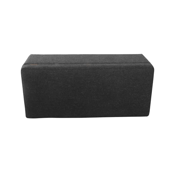 HomePop Large Decorative Storage Bench, Black