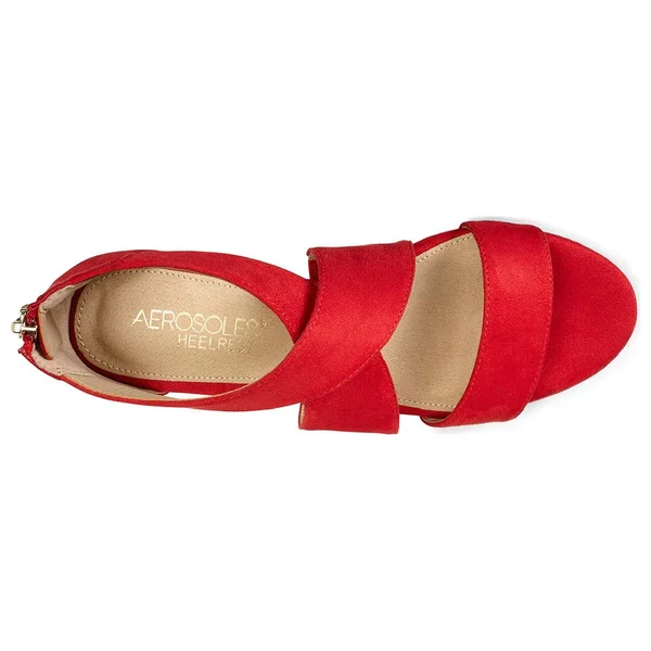 Aerosoles Apprentice Wedge Sandal - Women's - Red