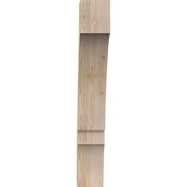 Ekena Millwork 6x22W x 28x22D x 40x22H Balboa Rough Sawn Brace - Douglas Fir