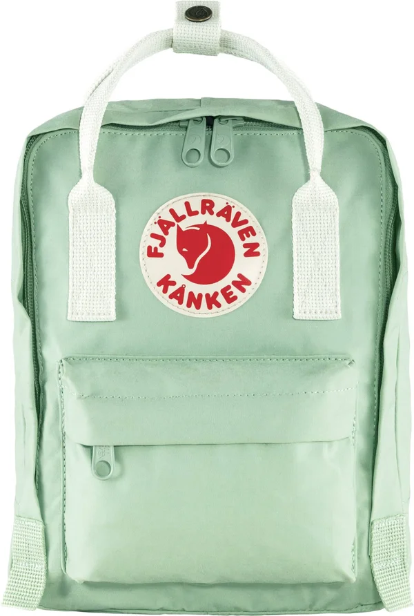 Fjallraven Kanken Mini Backpack Mint Green/Cool White