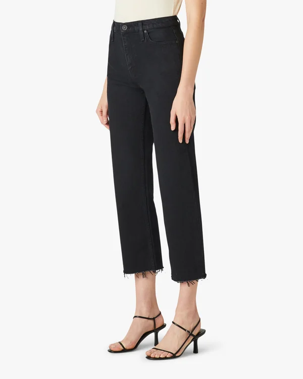 Hudson Remi High-Rise Crop Straight Jeans, Worn in, Women's, 29