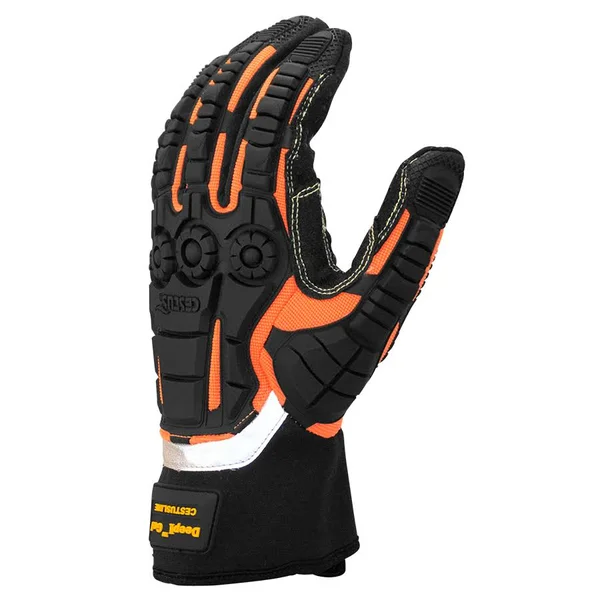 Cestus 3045 XL Work Gloves, Deep II Gel #3045 PR XL