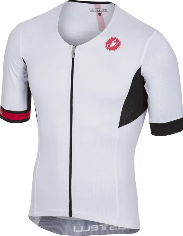Castelli Free Speed Race Tri Jersey - Men's White - L