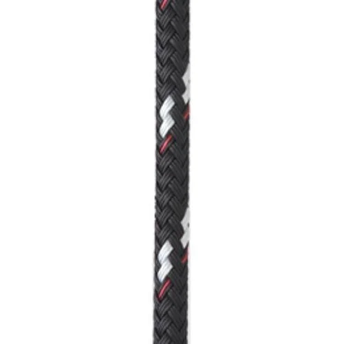 New England Ropes 1/2in (12mm) Sta-Set Solid Black 160 Feet Long