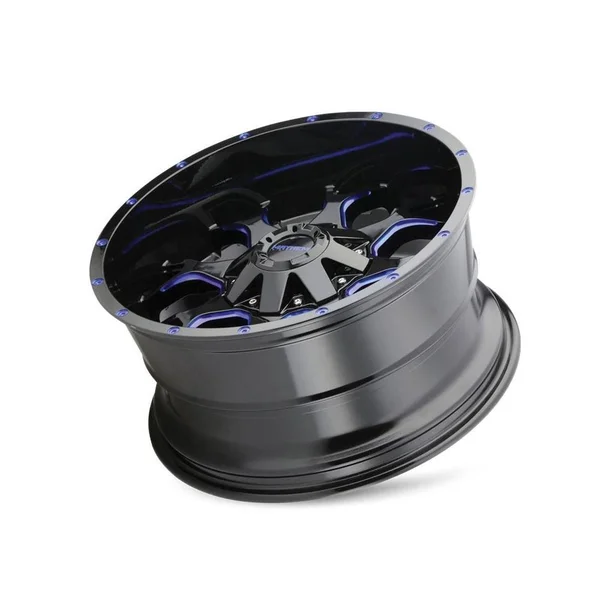 Mayhem Warrior (8015) Blk W/Prism Blue 20x - Black