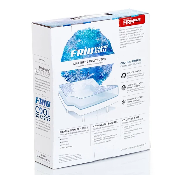 Frio Rapid Chill 5-Sided Waterproof Mattress Protector Queen