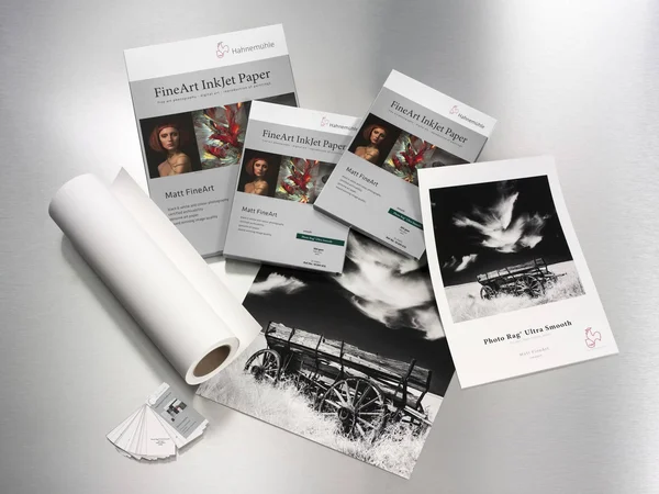 Hahnem黨le Photo Rag Ultra Smooth Matte FineArt Paper (44x22 x 39& Roll)