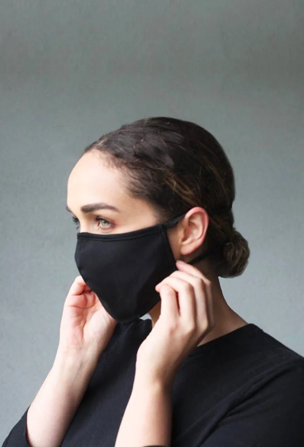 Noel Asmar Modern Face Mask - Black, 50 Pack