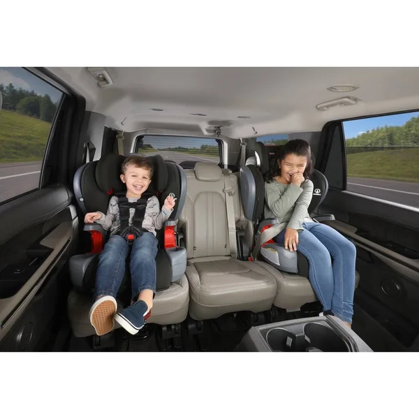 Britax Grow with You ClickTight Plus Harness-2-Booster Car SEAT, SafeWash, Jet