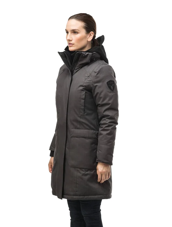Merideth Ladies Parka - Chalk, Xxs