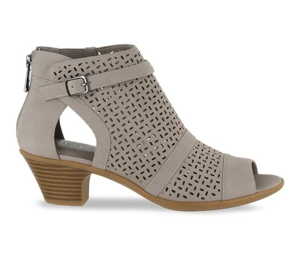 Women's Easy Street Carrigan Bootie - Grey - Size 8