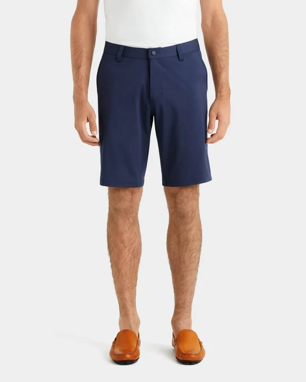 Men's Golf Shorts - Rhone 11x22 Commuter Short, Navy, 33