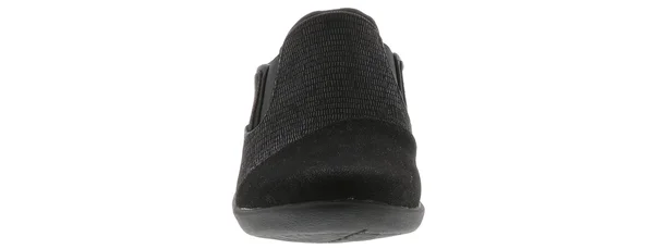 Clarks Womens Sillian Free Slip on Shoes Black 8.5 M