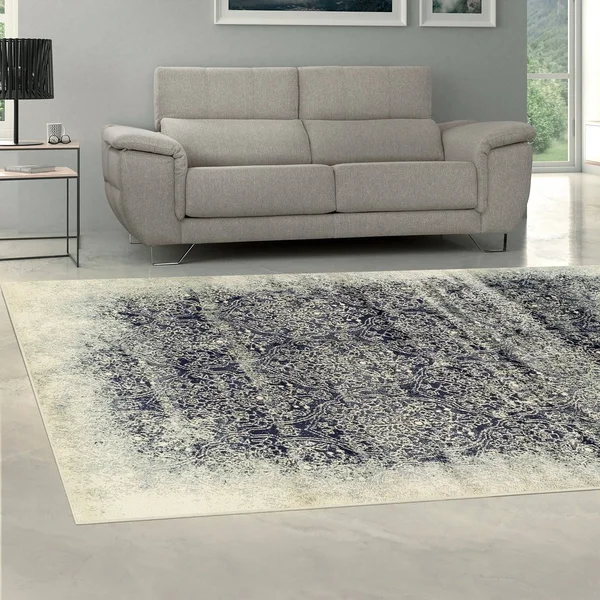 Superior Designer Apollonia Area Rug (5& x 8& - Navy Blue)