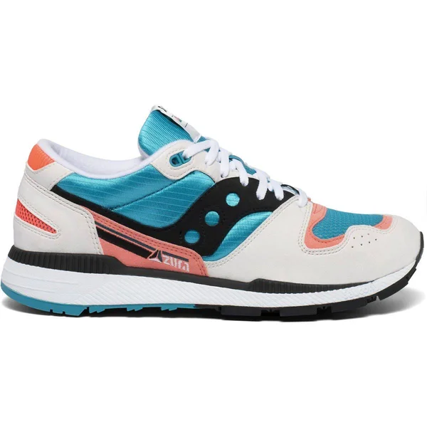 Saucony Azura Size: 8M - White, Violet, Capri