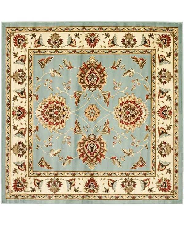 Safavieh Lyndhurst LNH555 Area Rug Blue - Ivory 6&-7x22 x 6&-7x22 Square