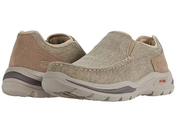 Skechers USA Arch Fit Motley-Rolens 13 Men's Tan