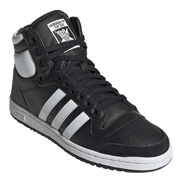 Black Adidas Originals Top Ten Hi Size 8.5