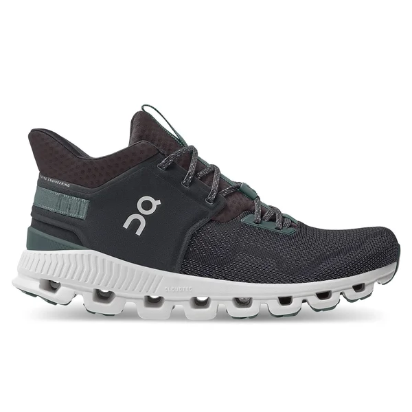 on Cloud Hi Edge Black - Olive, Mens, Size: 7.5