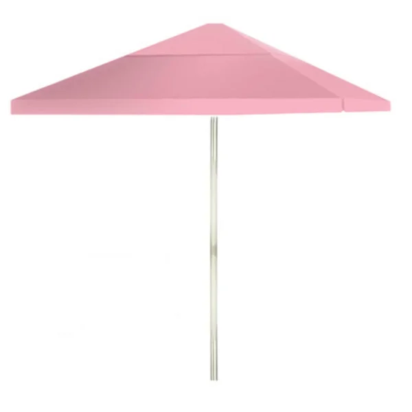 Best of Times 8& Square Market Umbrella; Pink