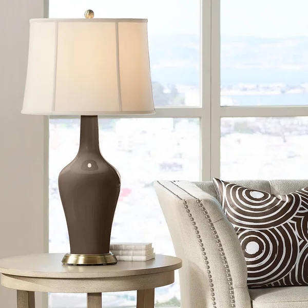 Color + Plus Carafe Anya Table Lamp, Brown