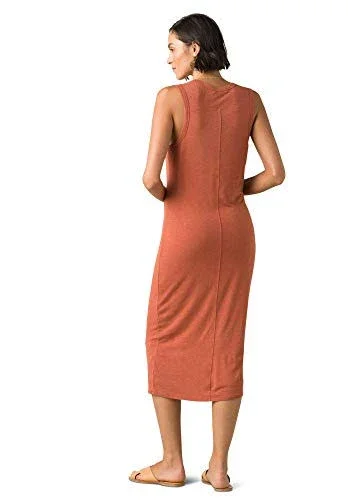 Prana - Women's Foundation Midi Dress, Liqueur Heather, Large