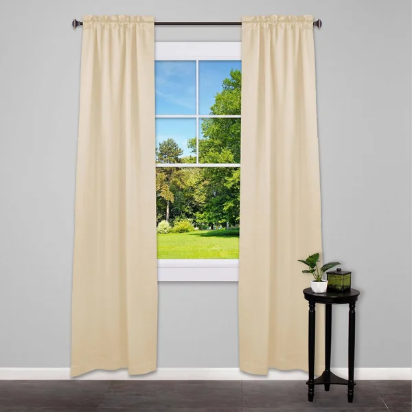 Kenney Fast Fit Easy Install Mission Curtain Rod - Brown