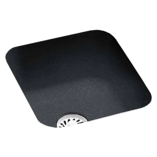 Swanstone Us-1210 Entertainment, Bar Sink Undermount 13.5 inch W x 15.5 inch L, Black
