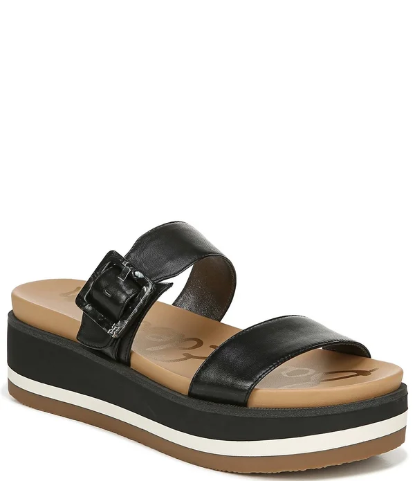 Sam Edelman Women's Agustine Slide Sandals - Black - 8.5M