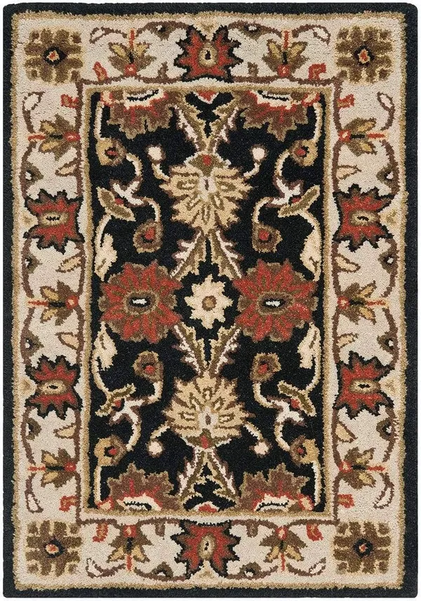 Safavieh Antiquity AT249B 2&3x22 x 8& Black Rug