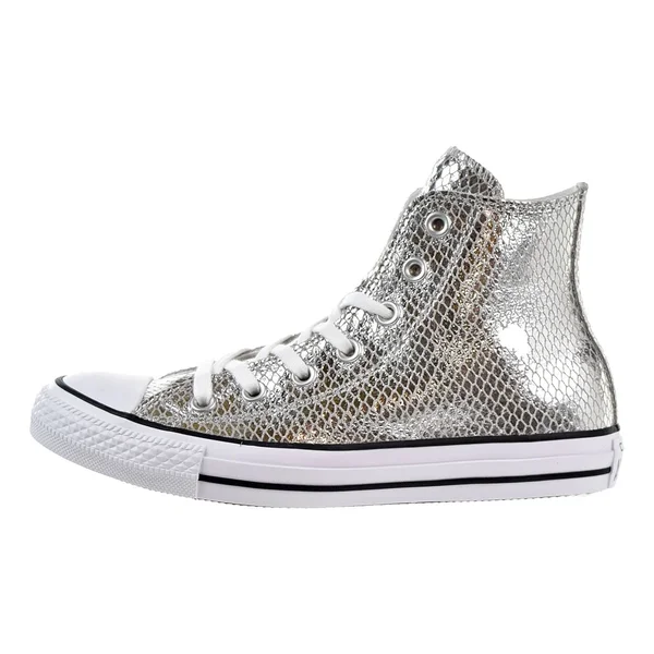 Converse Women's Chuck Taylor All Star Hi Silver/Black/White