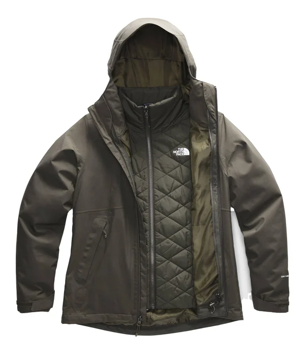 The North Face Carto Triclimate Jacket - Women's New Taupe Green - L