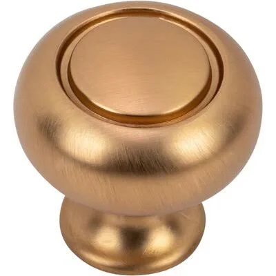 Eddington Lane WY14125CPG-25 1 1/4x22 Diameter Mushroom Knob Multipack Finish: Champagne Bronze