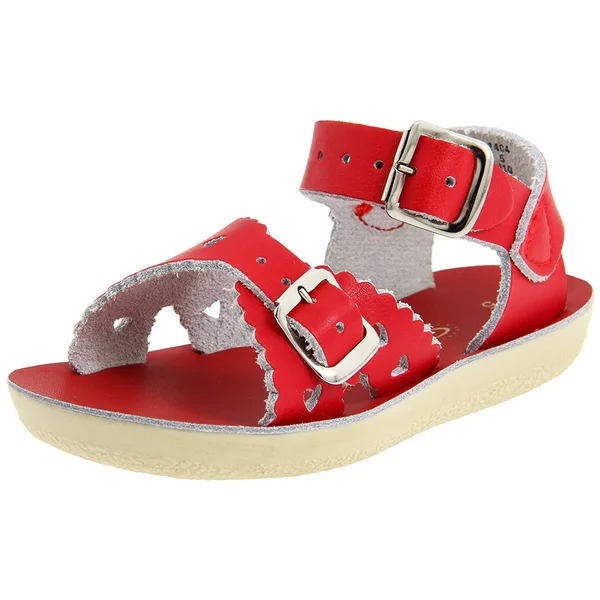 Sweetheart Salt Water Sandals Kids Red Size 12
