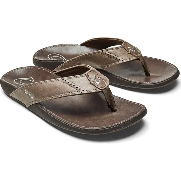 Olukai Men's Nui - Espresso - Espresso - 10