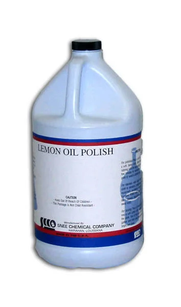 Lemon Oil Furniture Polish, Case of 4 Gallons