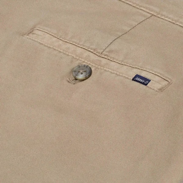 Johnnie O - Neal Stretch Twill Shorts- Khaki - 33