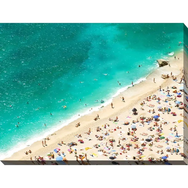 Beach Please XIII Giclee Print Canvas Wall Art - 36 Inches x 48 Inches x 1.5 Inches
