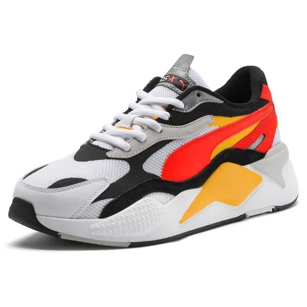 Puma RS - X3 Puzzle Sneakers White, Lava, Blac