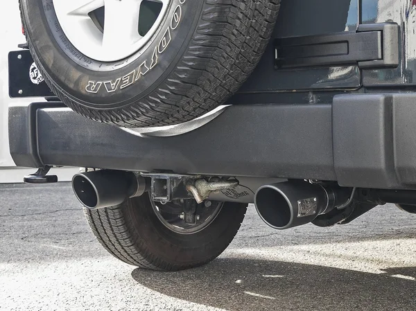 aFe Power 49-48061-B Rebel Series Axle-Back Exhaust System for Jeep Wrangler