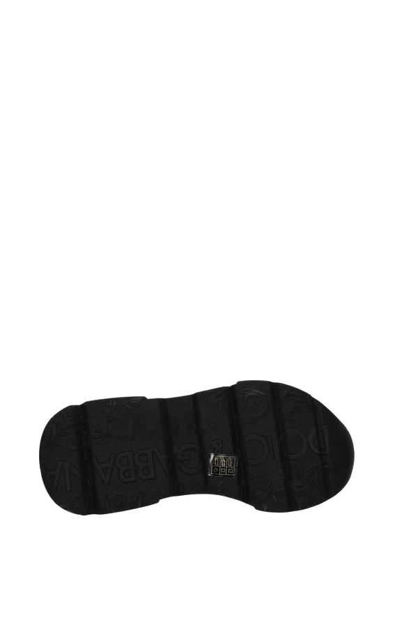 Dolce & Gabbana Black & White Daymaster Low Sneakers