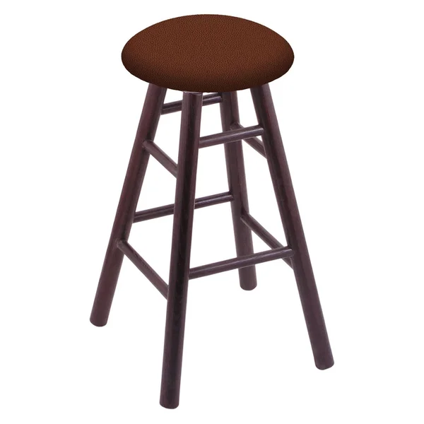 Holland Bar Stool RC36OSNatReiAdo 36x22 Oak Extra Tall Bar Stool in Natural Finish with Rein Adobe Seat and Smooth Legs
