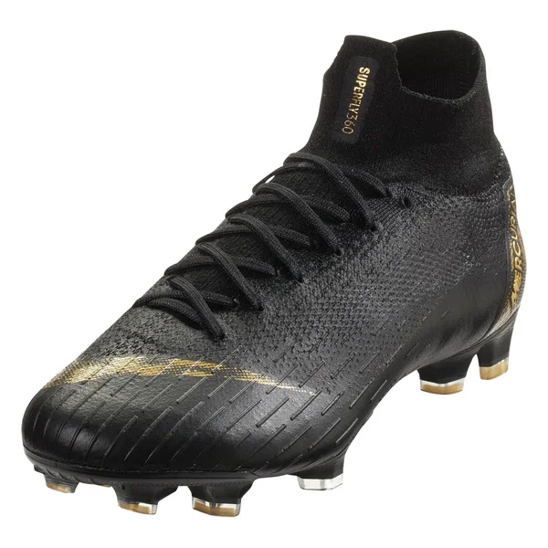 Nike Mercurial Superfly 6 Elite Firm Ground Soccer Shoes - in Black/Gold, Size 8
