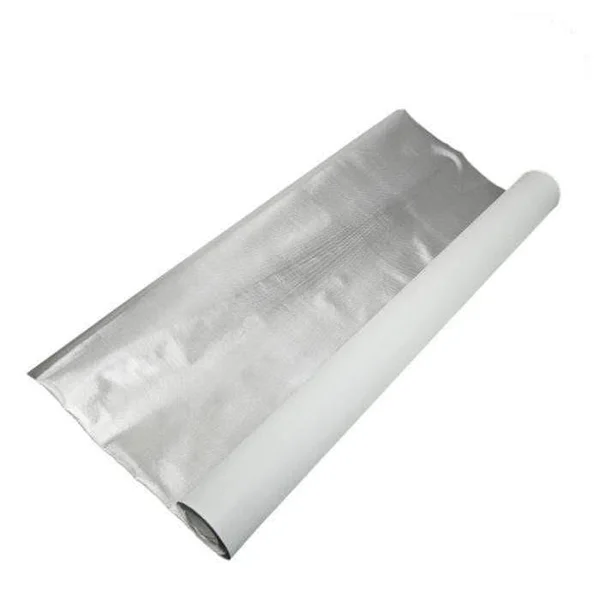 Diamond Foil on White 110mic - 4'x50'