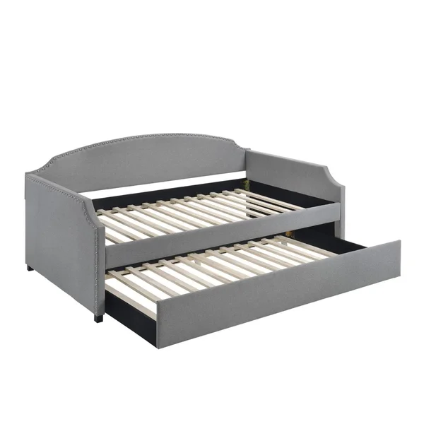 Yamna Upholstered Twin Daybed - Grey